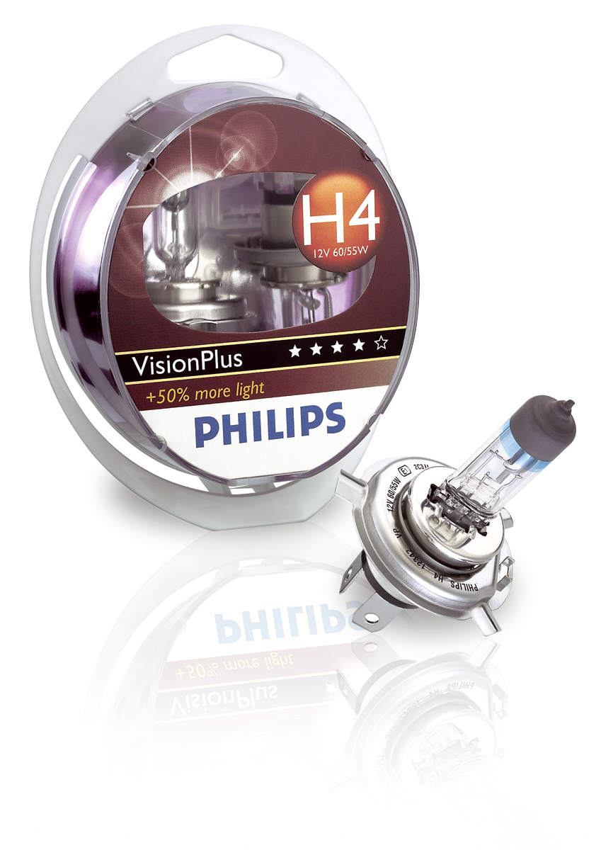 Philips VisionPlus halogen lighting